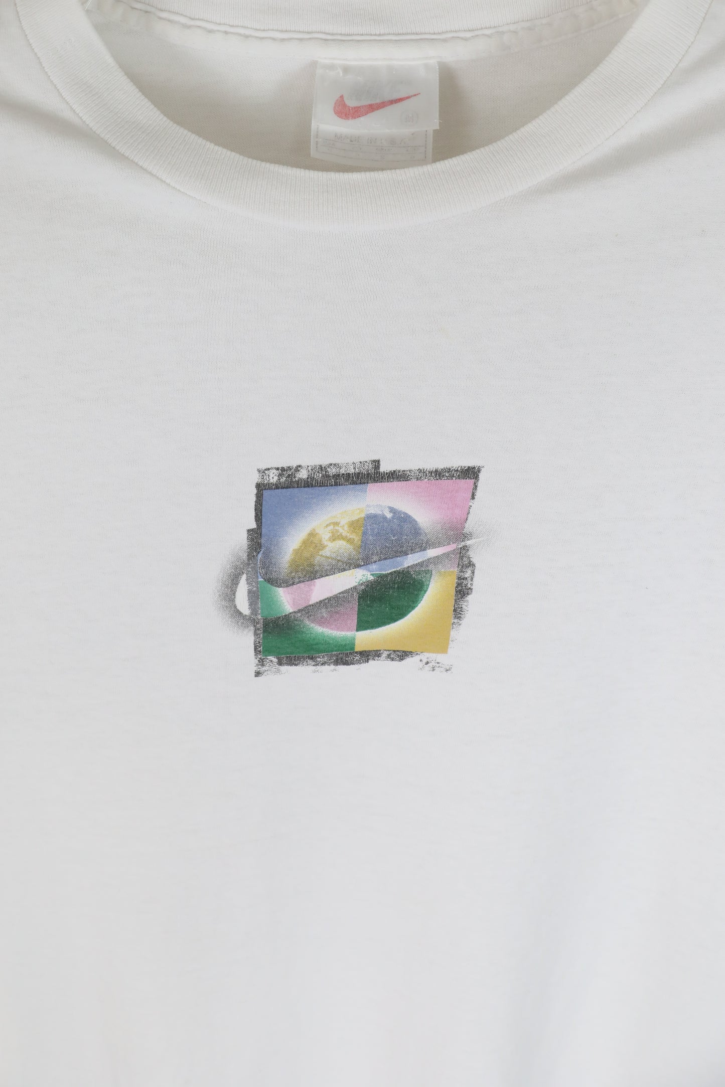 Nike Just Do It White Graphic Tee