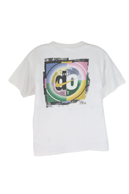 Nike Just Do It White Graphic Tee