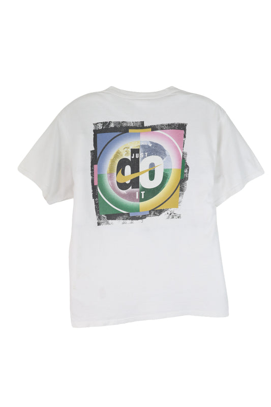 Nike Just Do It White Graphic Tee