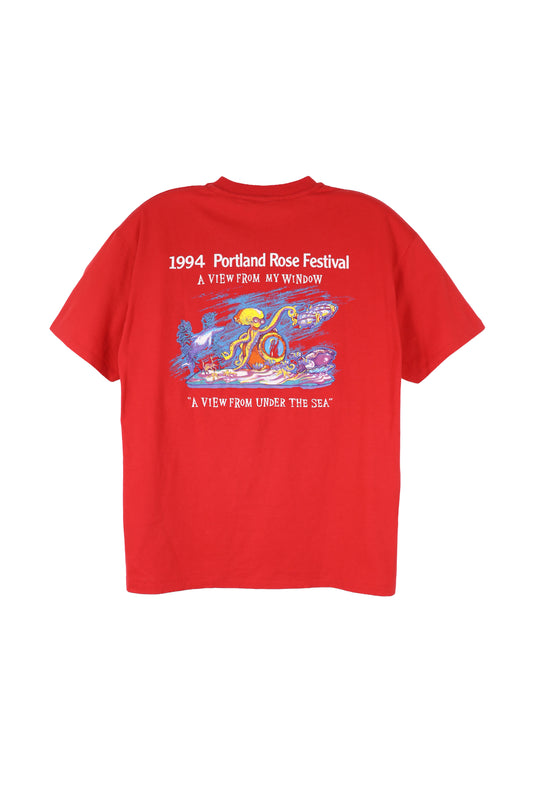 1994 Intel Portland Rose Festival Corporate Tee