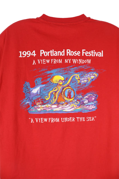1994 Intel Portland Rose Festival Corporate Tee