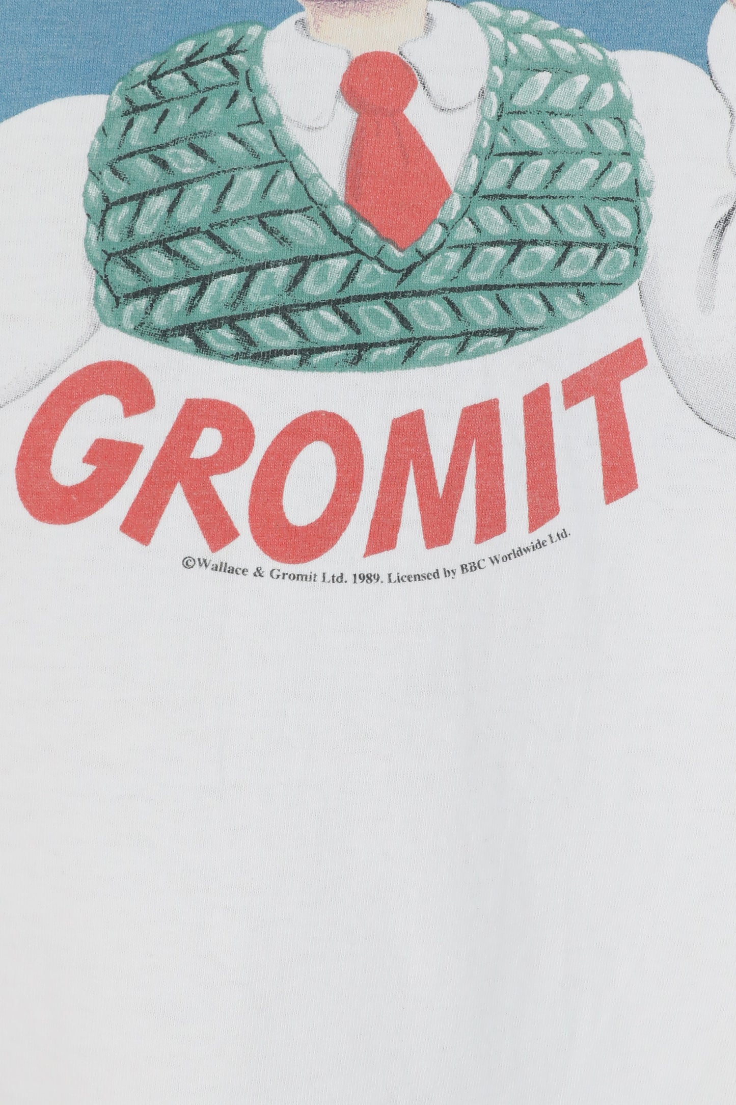 1989 Wallace & Gromit Crackin' Toast Cartoon Tee