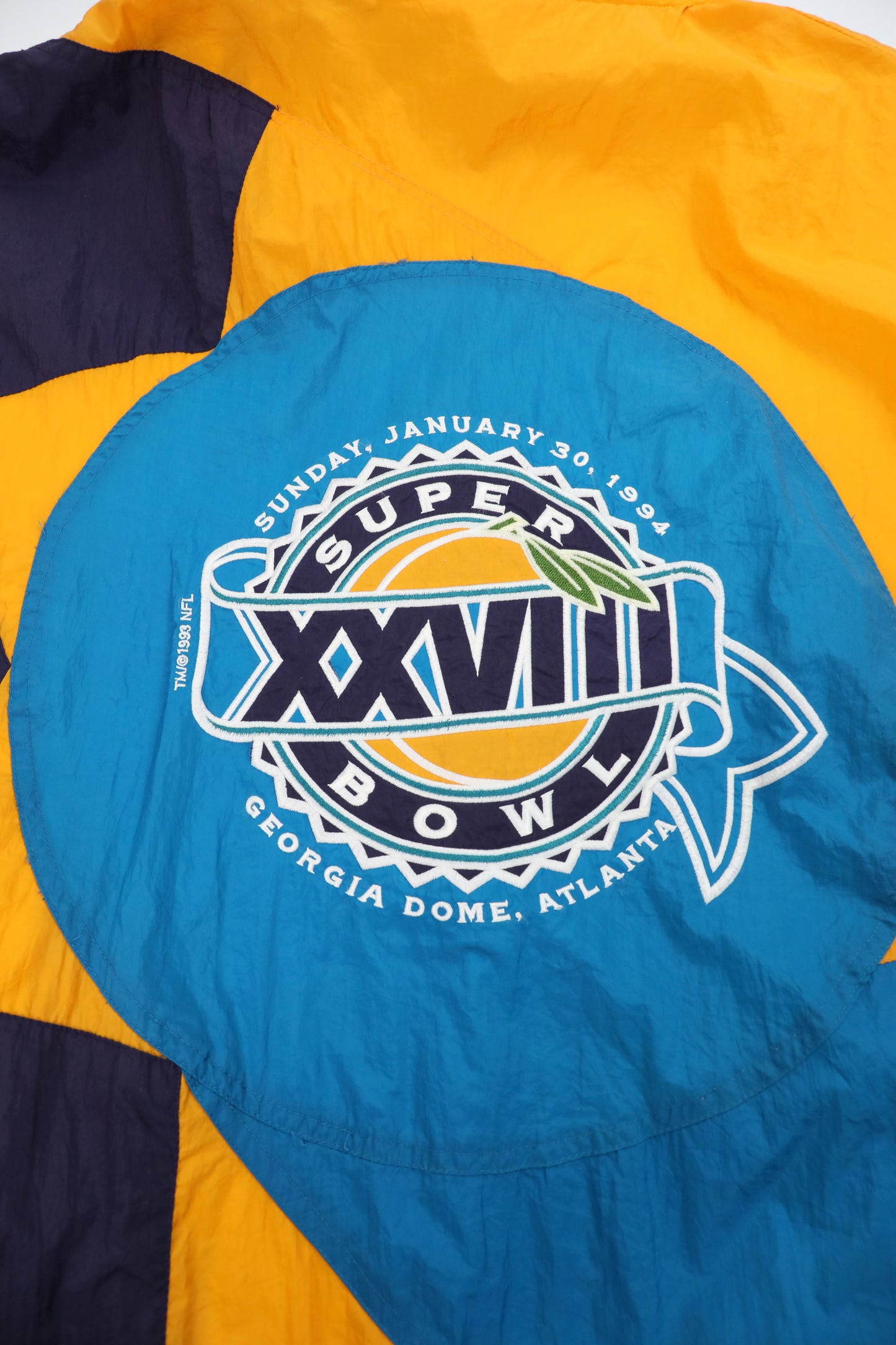 1994 Apex One NFL Super Bowl XXVIII Track Jacket