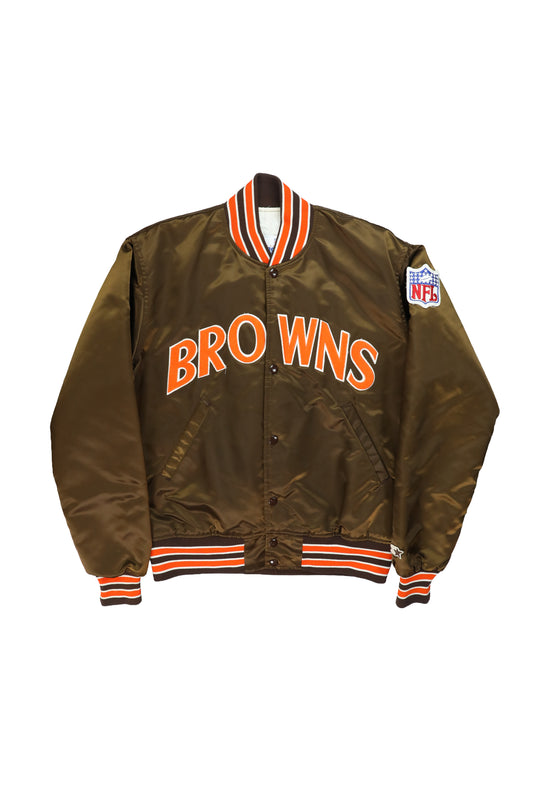 90's Starter NFL Cleveland Browns Satin Jacket