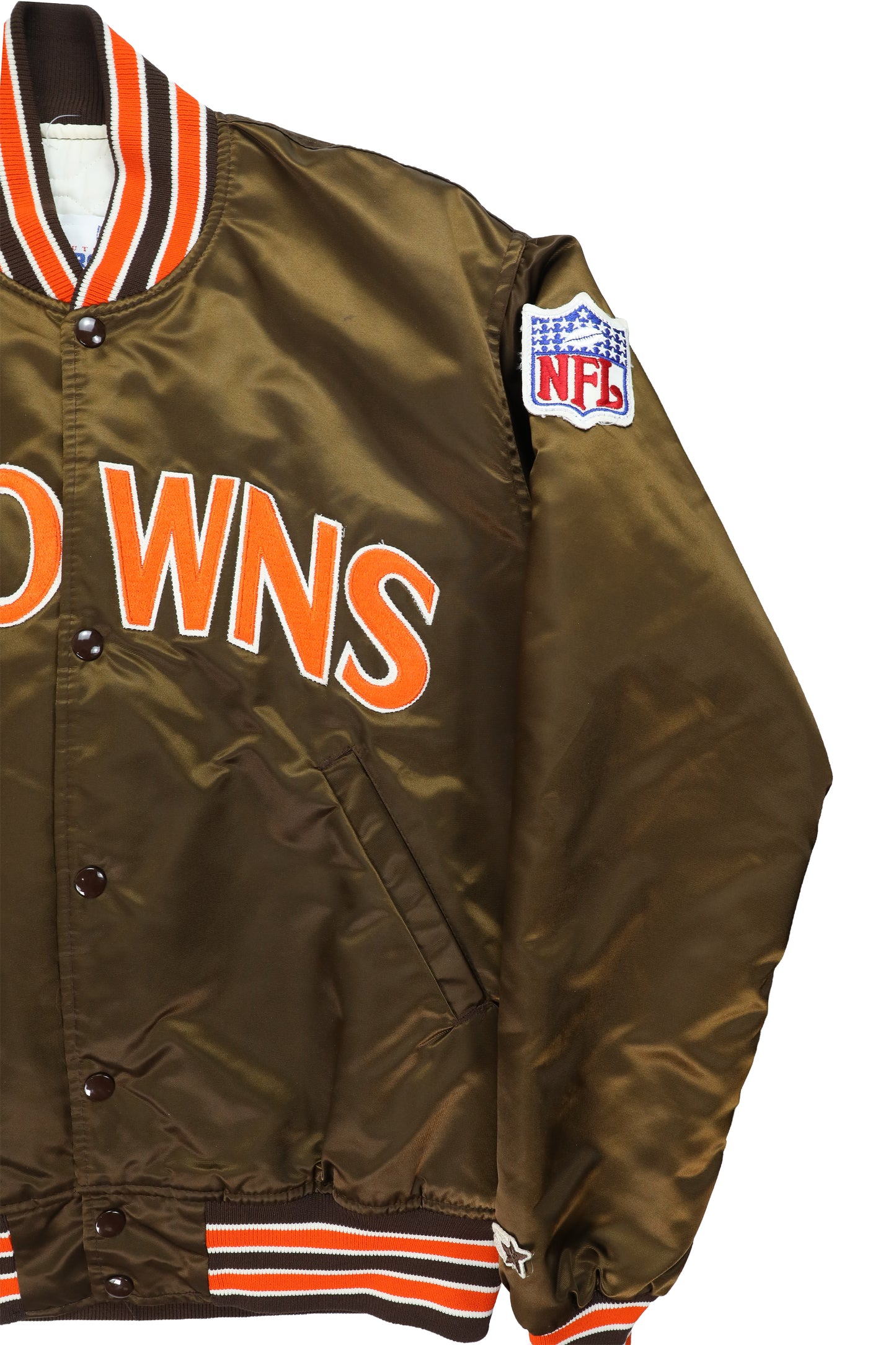 90's Starter NFL Cleveland Browns Satin Jacket