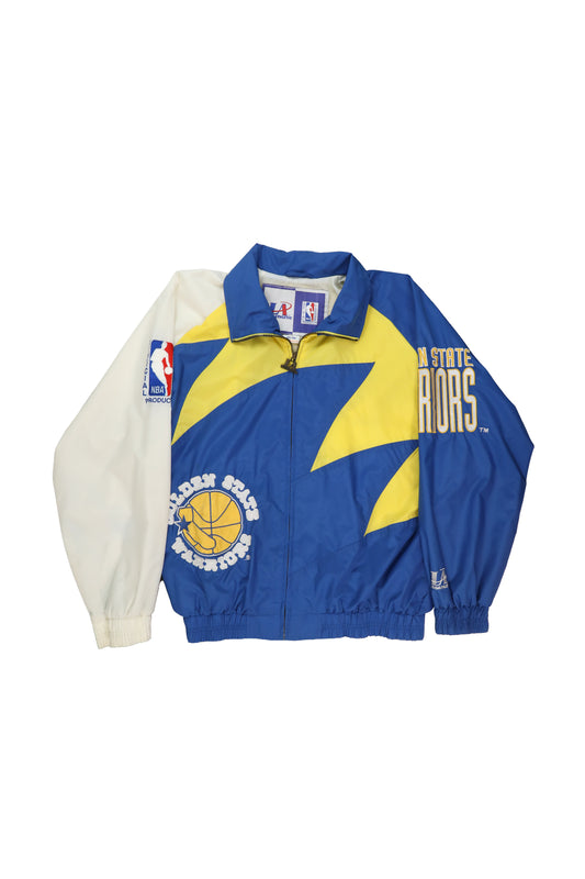 90's Logo Athletic NBA Golden State Warriors Windbreaker