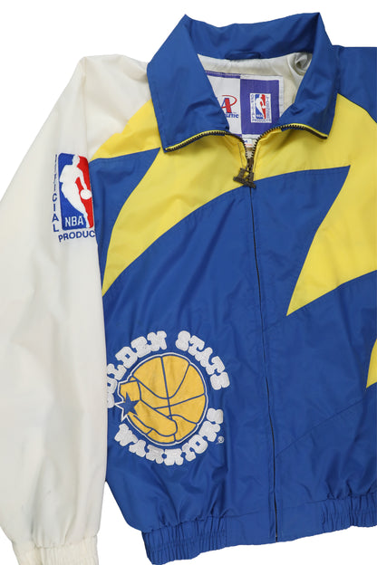 90's Logo Athletic NBA Golden State Warriors Windbreaker