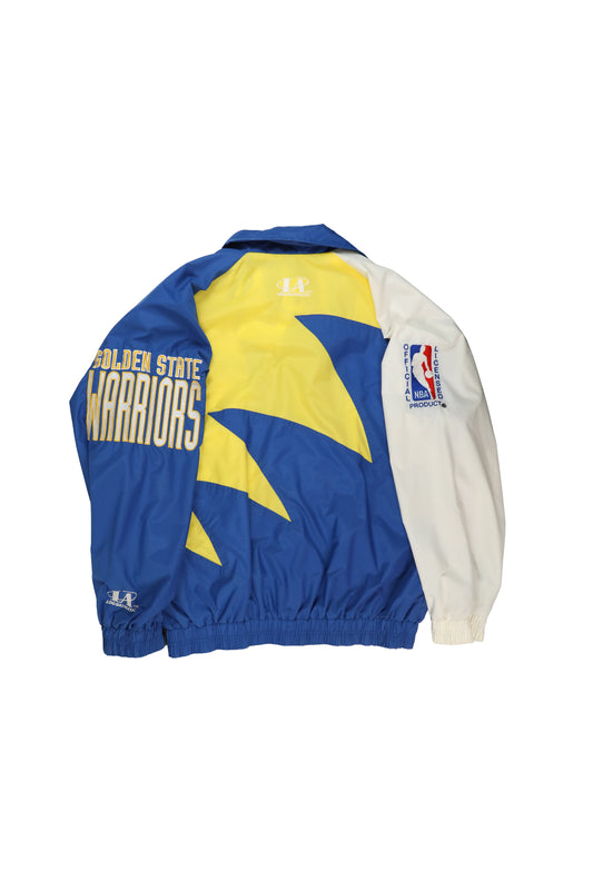 90's Logo Athletic NBA Golden State Warriors Windbreaker