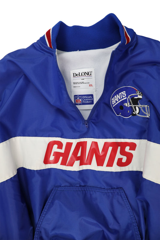 90's DeLong NFL New York Giants Pullover Jacket