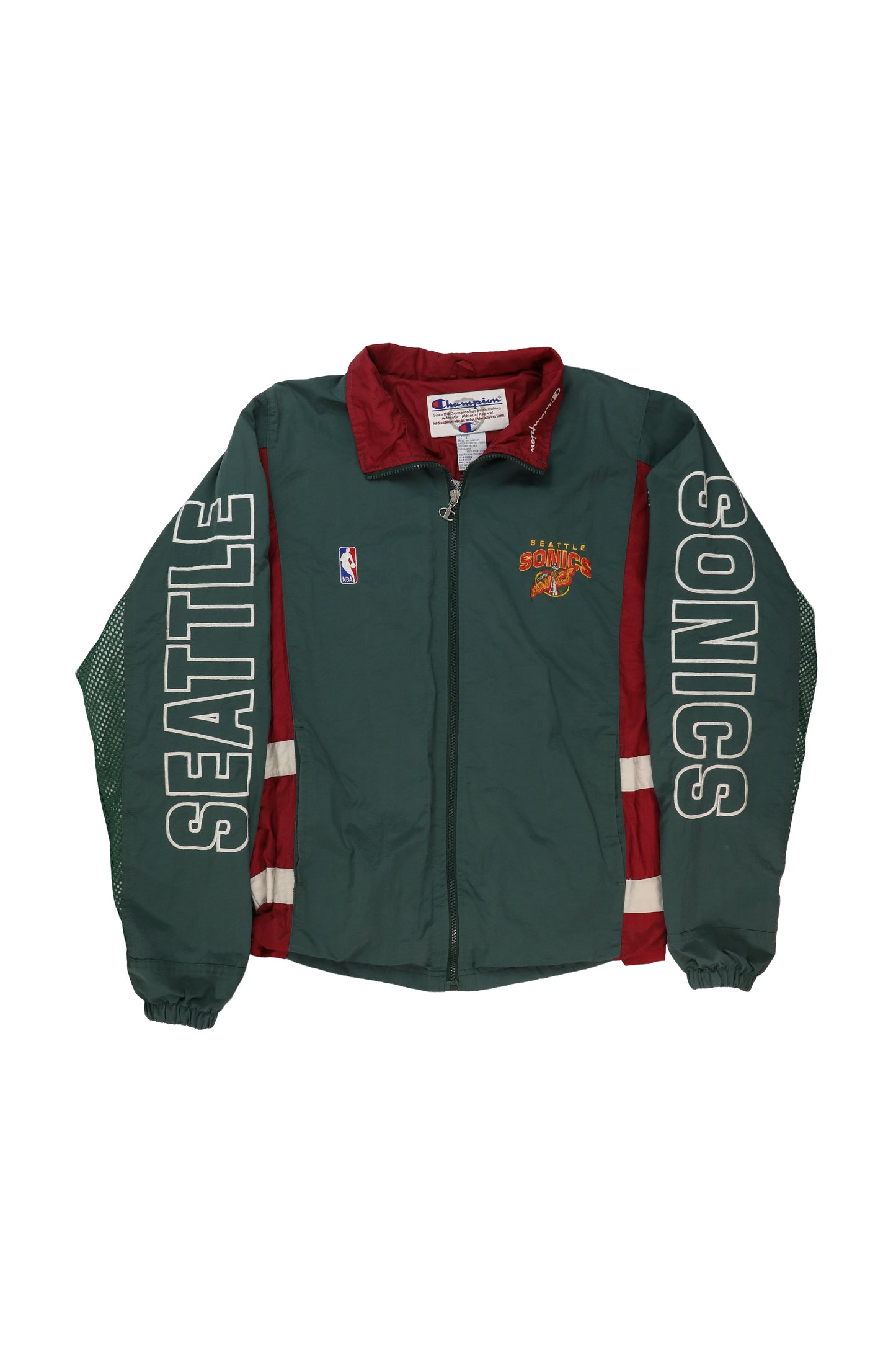 90's Champion NBA Seattle SuperSonics Windbreaker