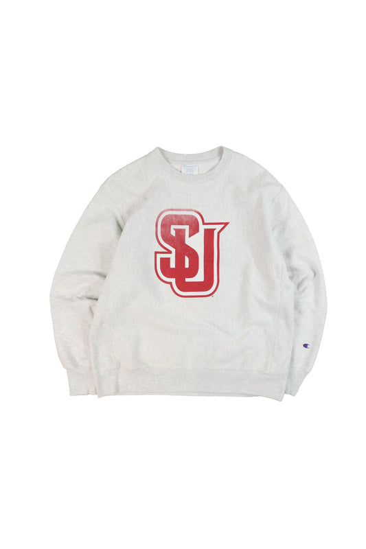 90's Champion Seattle University Logo Reverse Reave Sweater