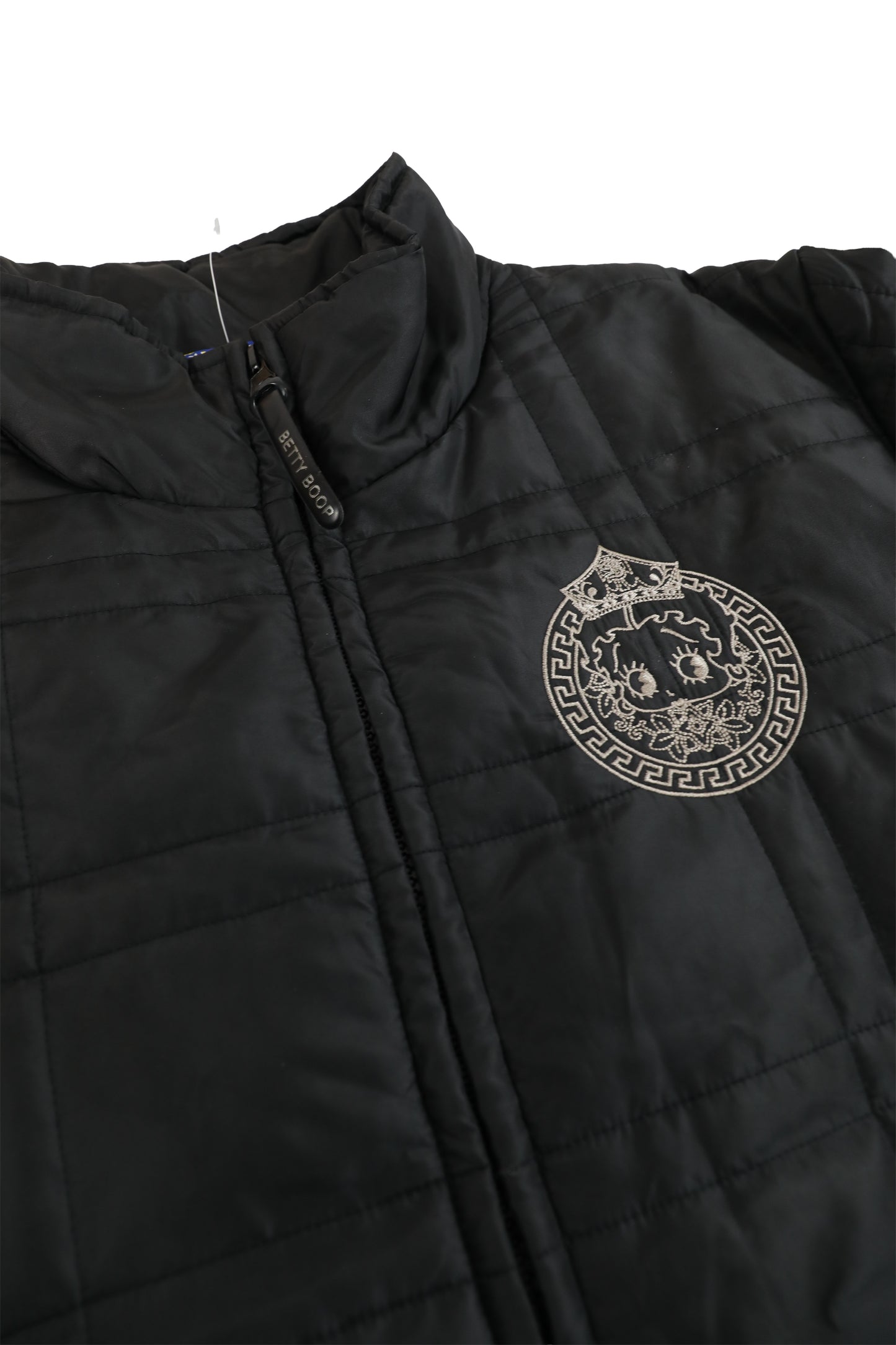 90's Betty Boop Black Puffer Jacket