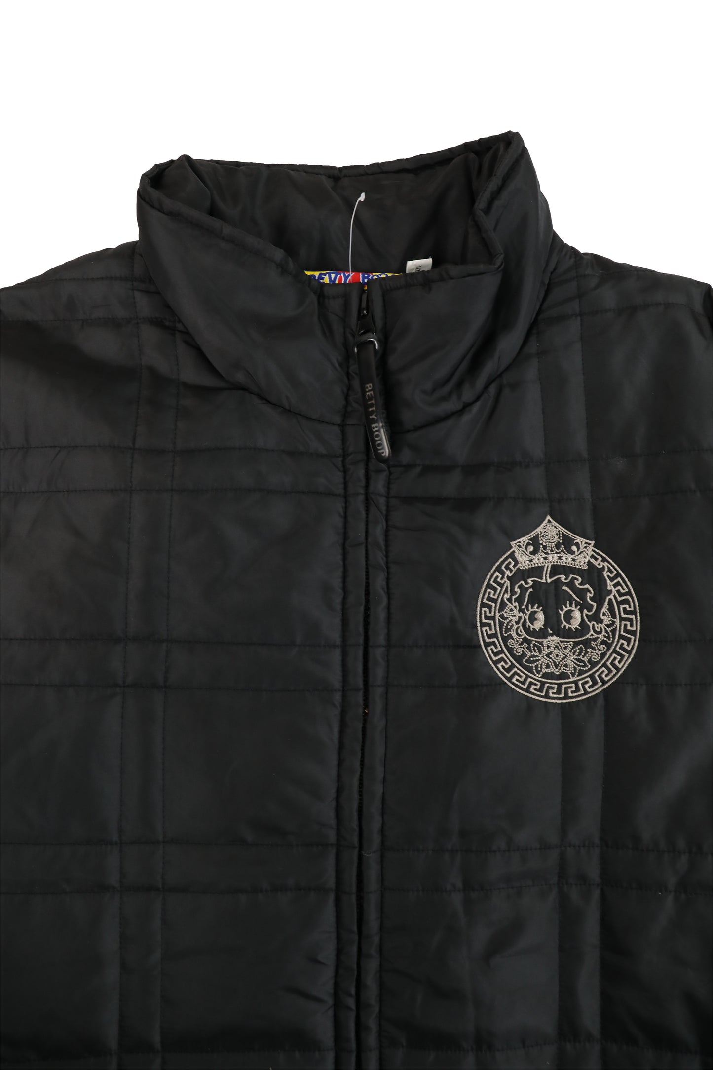 90's Betty Boop Black Puffer Jacket