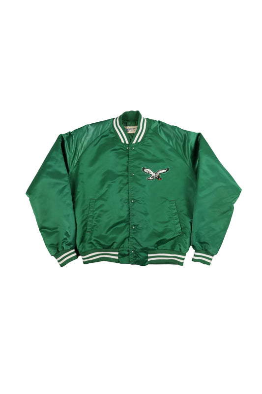 80's Chalk Line NFL Philadelphia Eagles Satin Jacket