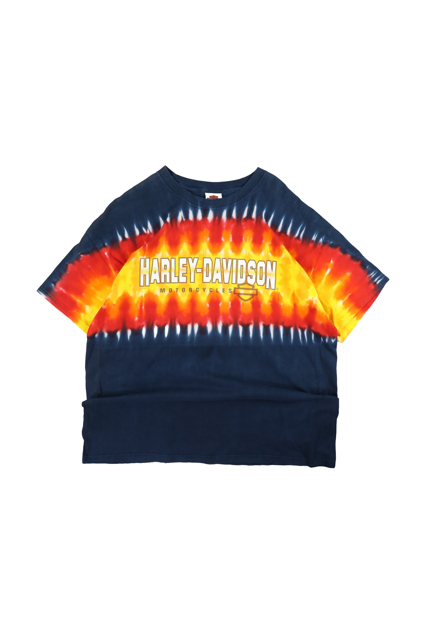 2005 Harley Davidson Tie-Dye Graphic Tee
