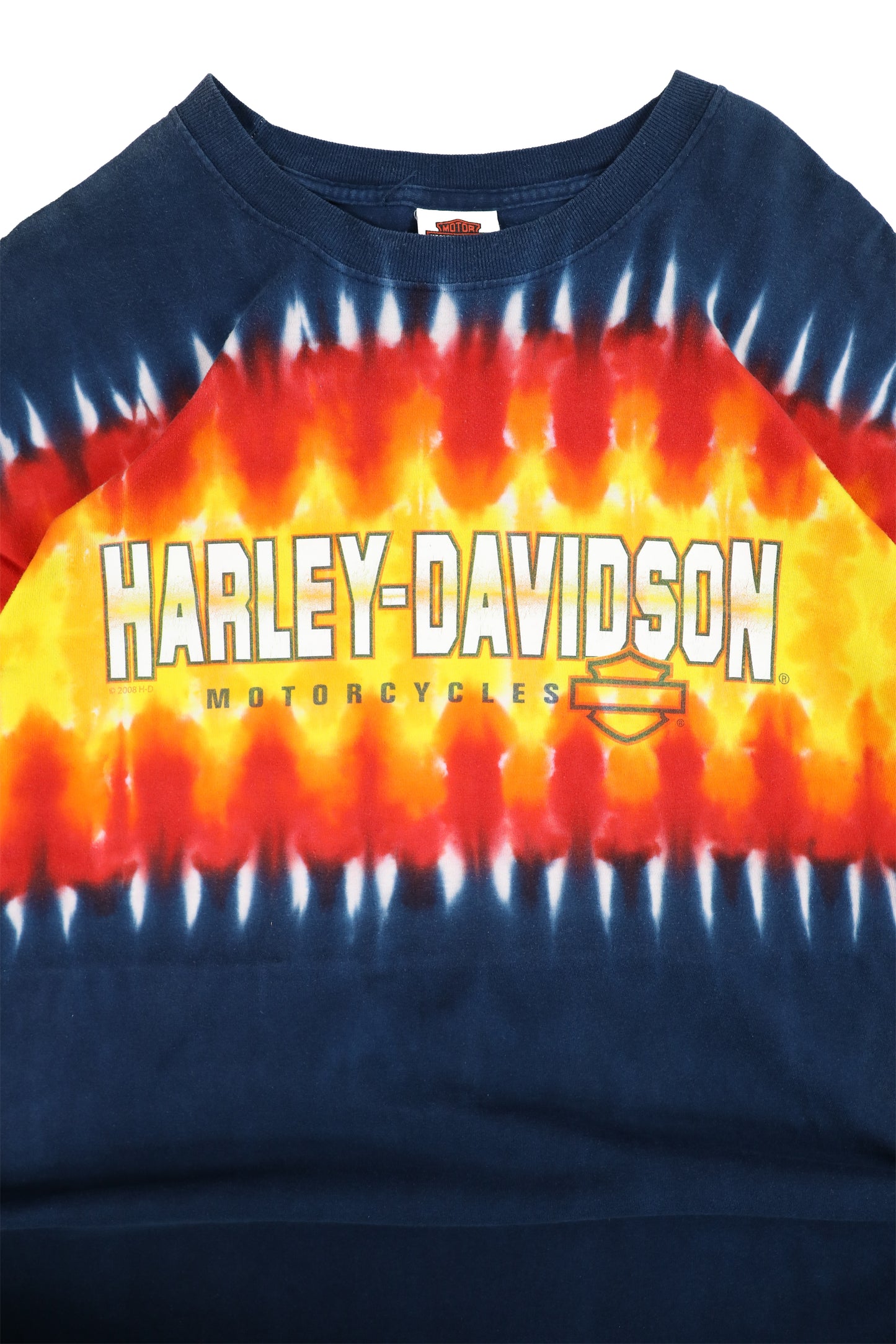 2005 Harley Davidson Tie-Dye Graphic Tee