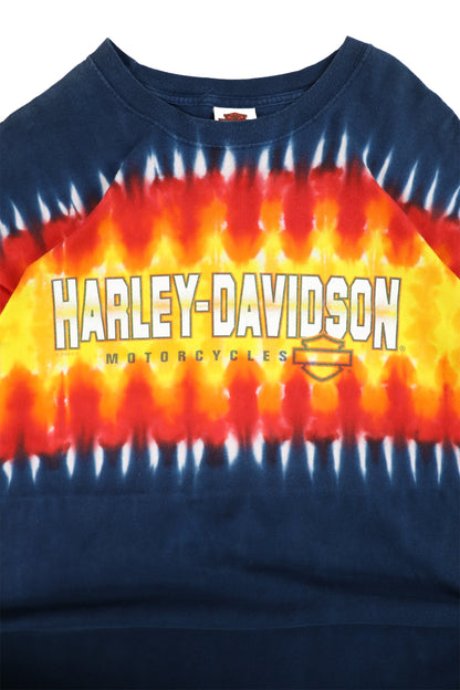 2005 Harley Davidson Tie-Dye Graphic Tee