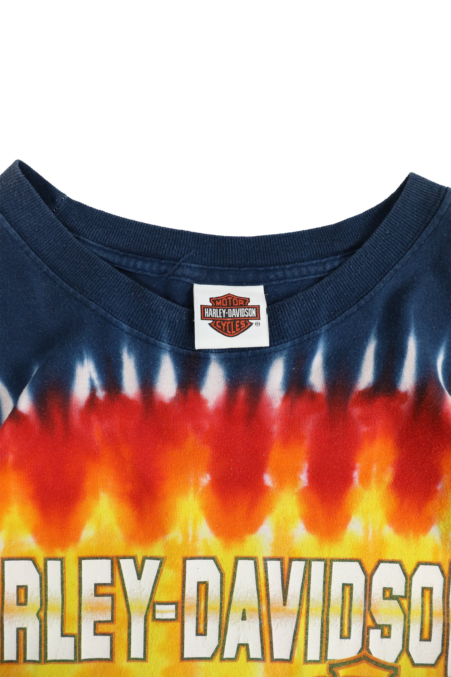 2005 Harley Davidson Tie-Dye Graphic Tee