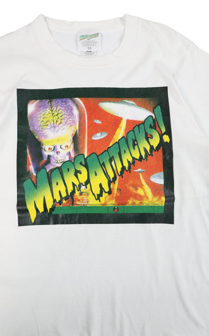 1996 Mars Attacks! White Movie Tee