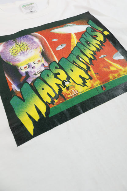1996 Mars Attacks! White Movie Tee