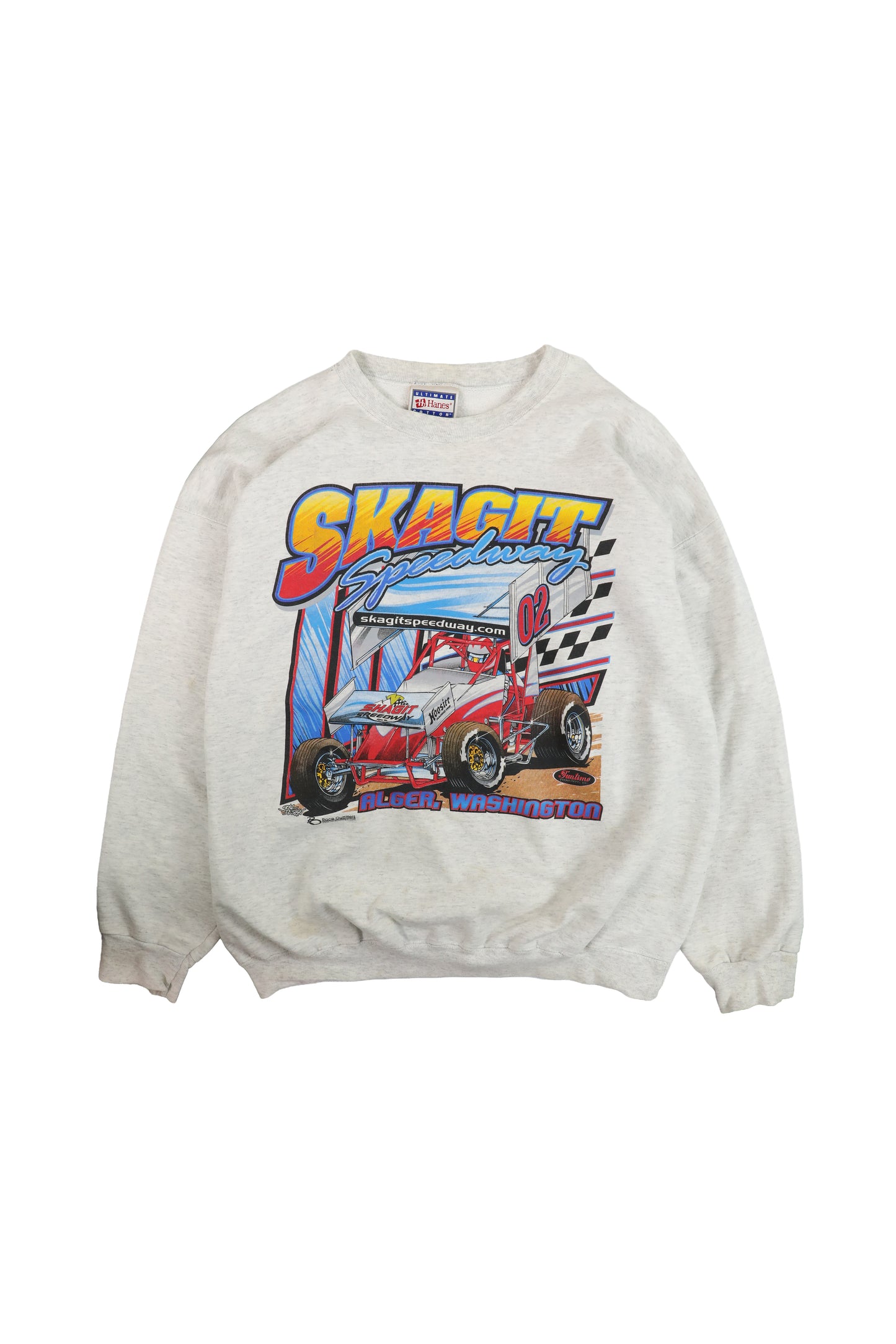 90's Skagit Speedway Sprint Car Racing Sweater