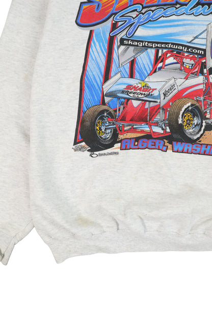 90's Skagit Speedway Sprint Car Racing Sweater