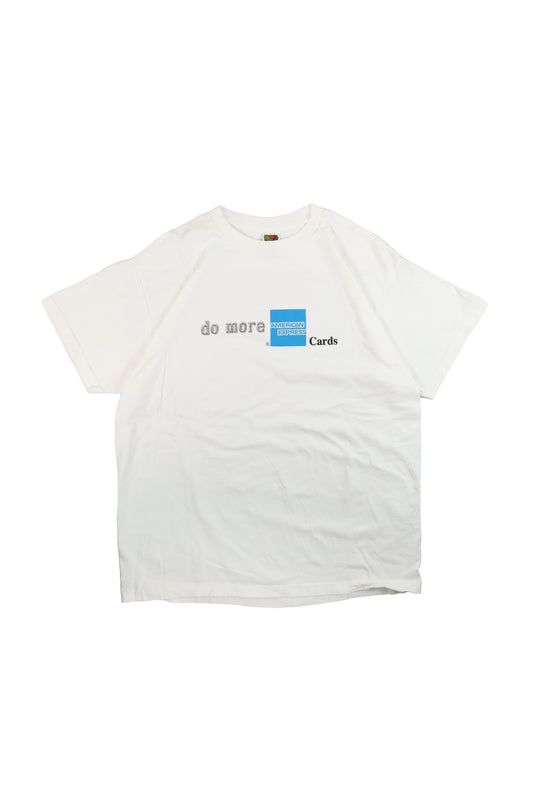 American Express White Logo Tee
