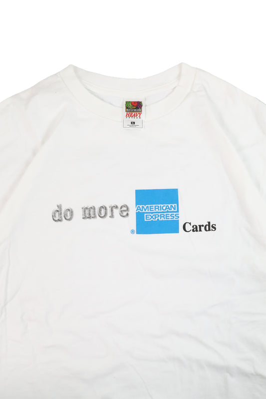 American Express White Logo Tee