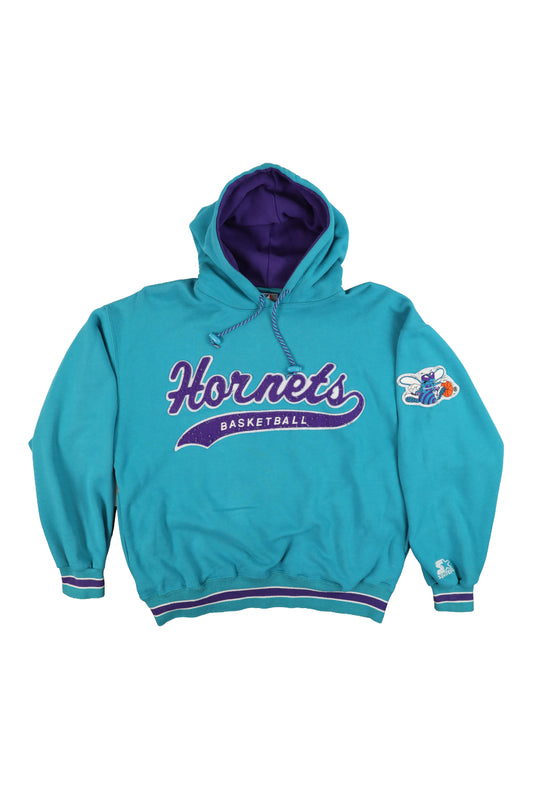 90's Starter NBA Charlotte Hornets Hoodie