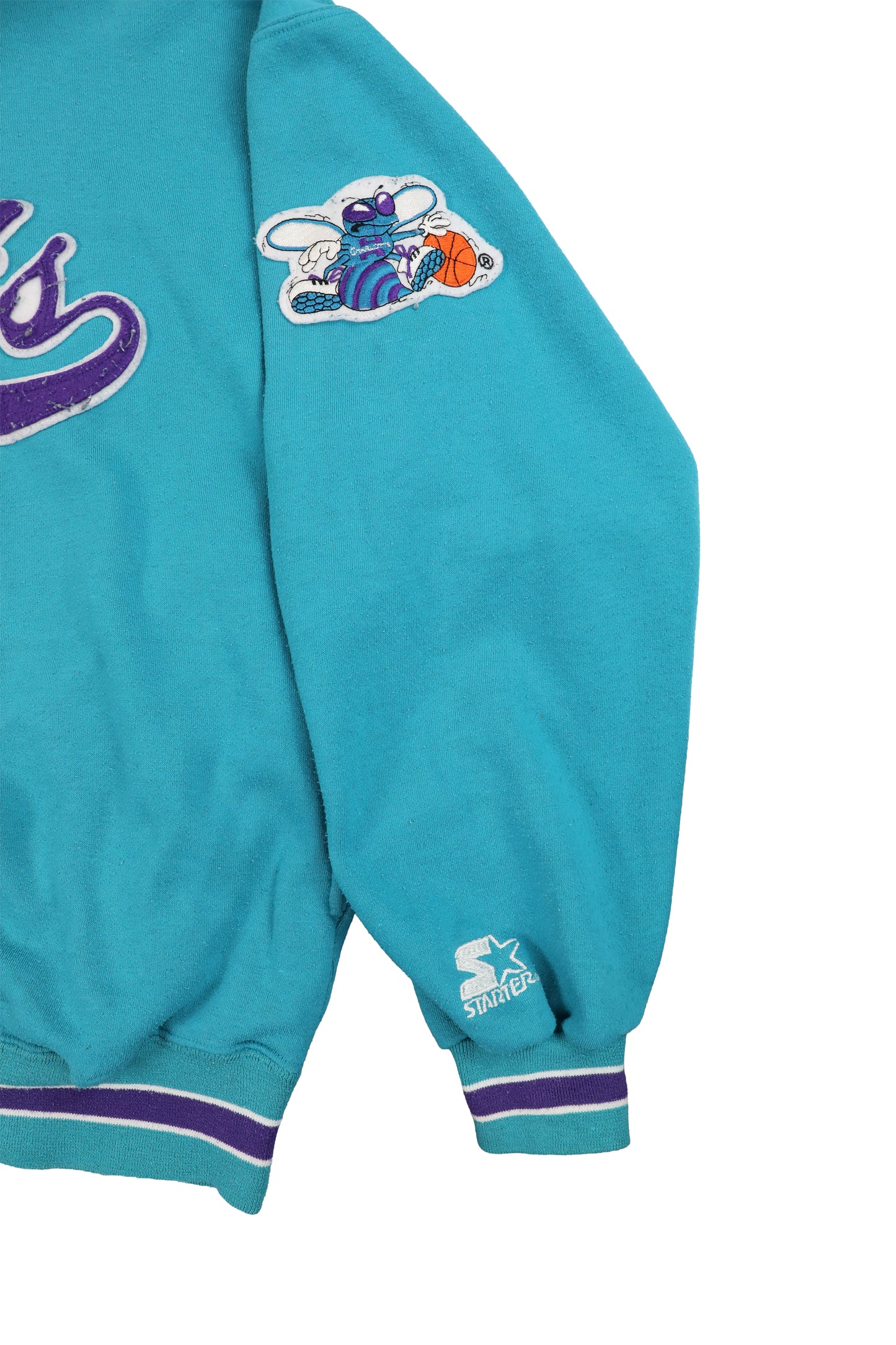 90's Starter NBA Charlotte Hornets Hoodie