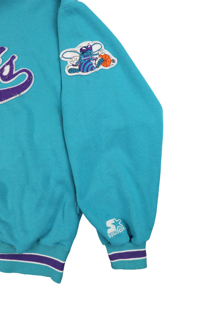 90's Starter NBA Charlotte Hornets Hoodie
