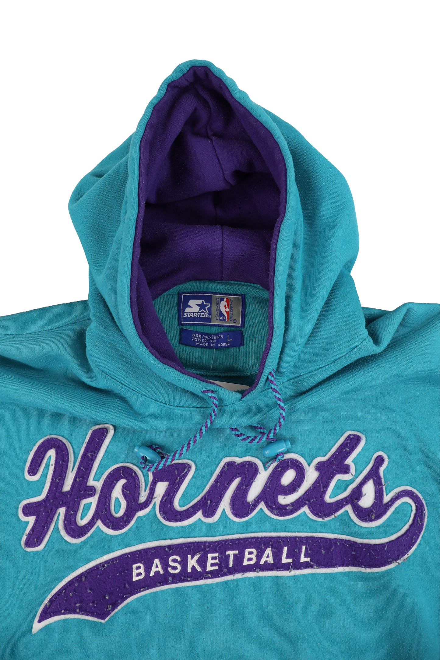 90's Starter NBA Charlotte Hornets Hoodie