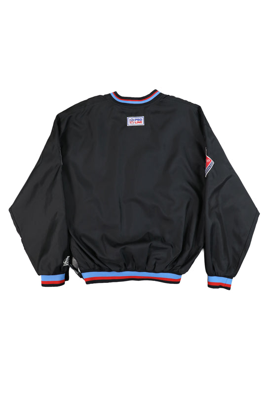 90's Logo Athletic NFL Tennessee Oilers Black Pullover Jacket