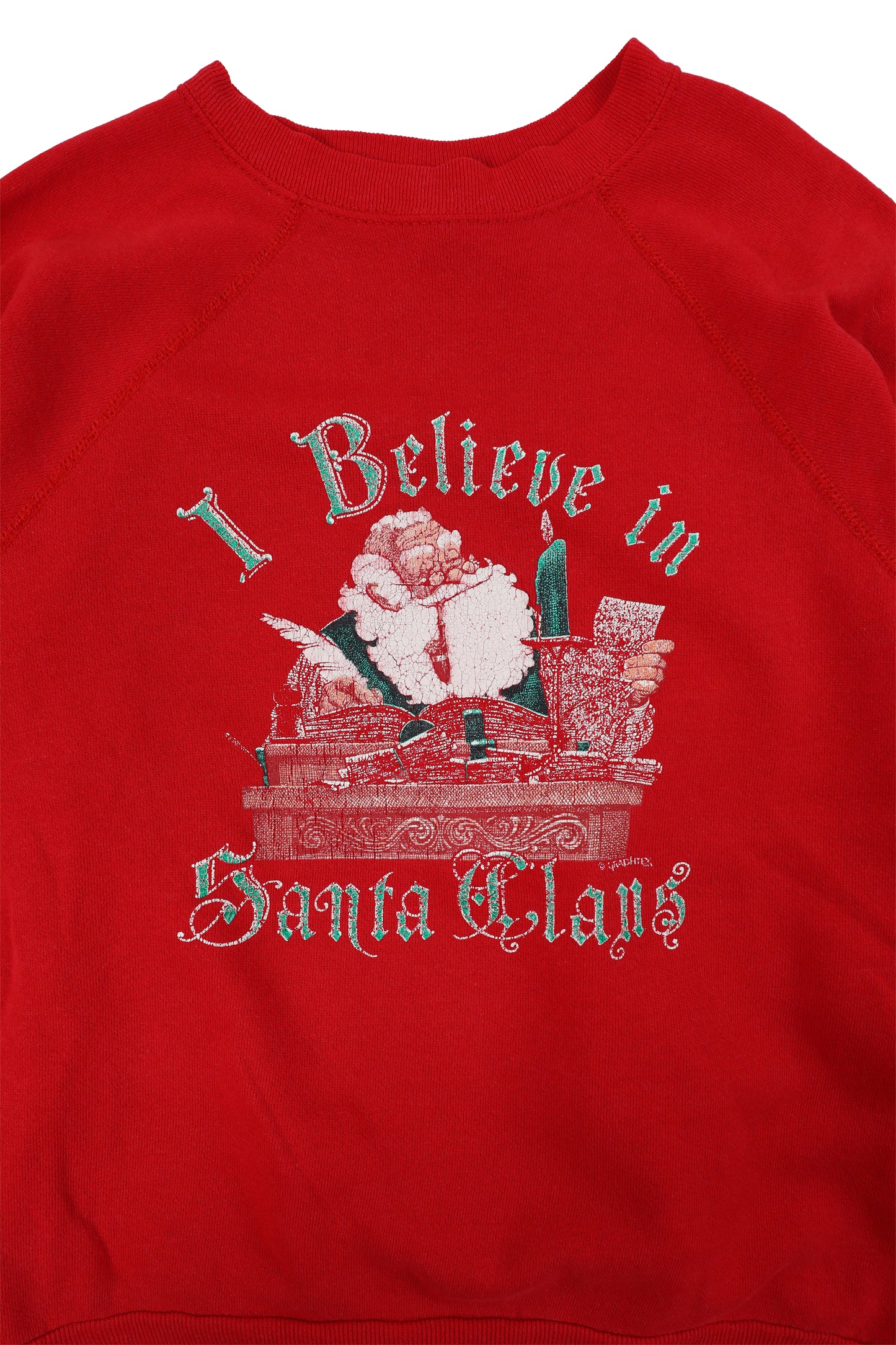90's Santa Claus Graphic Sweater