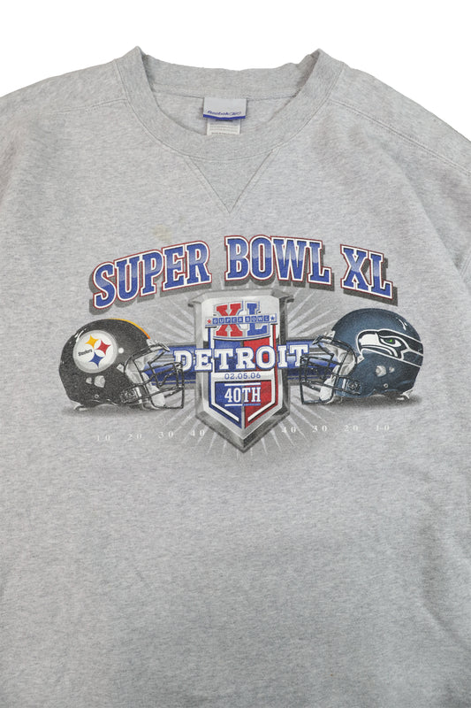 2006 Reebok NFL 40th Super Bowl XL Sweater