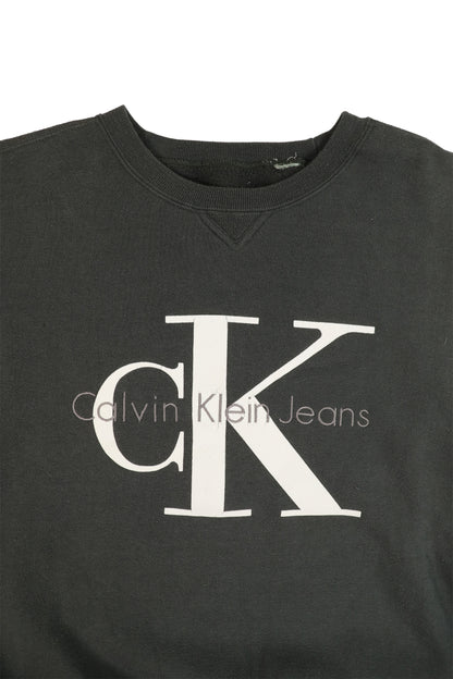 90's Calvin Klein Jeans Gray Sweater
