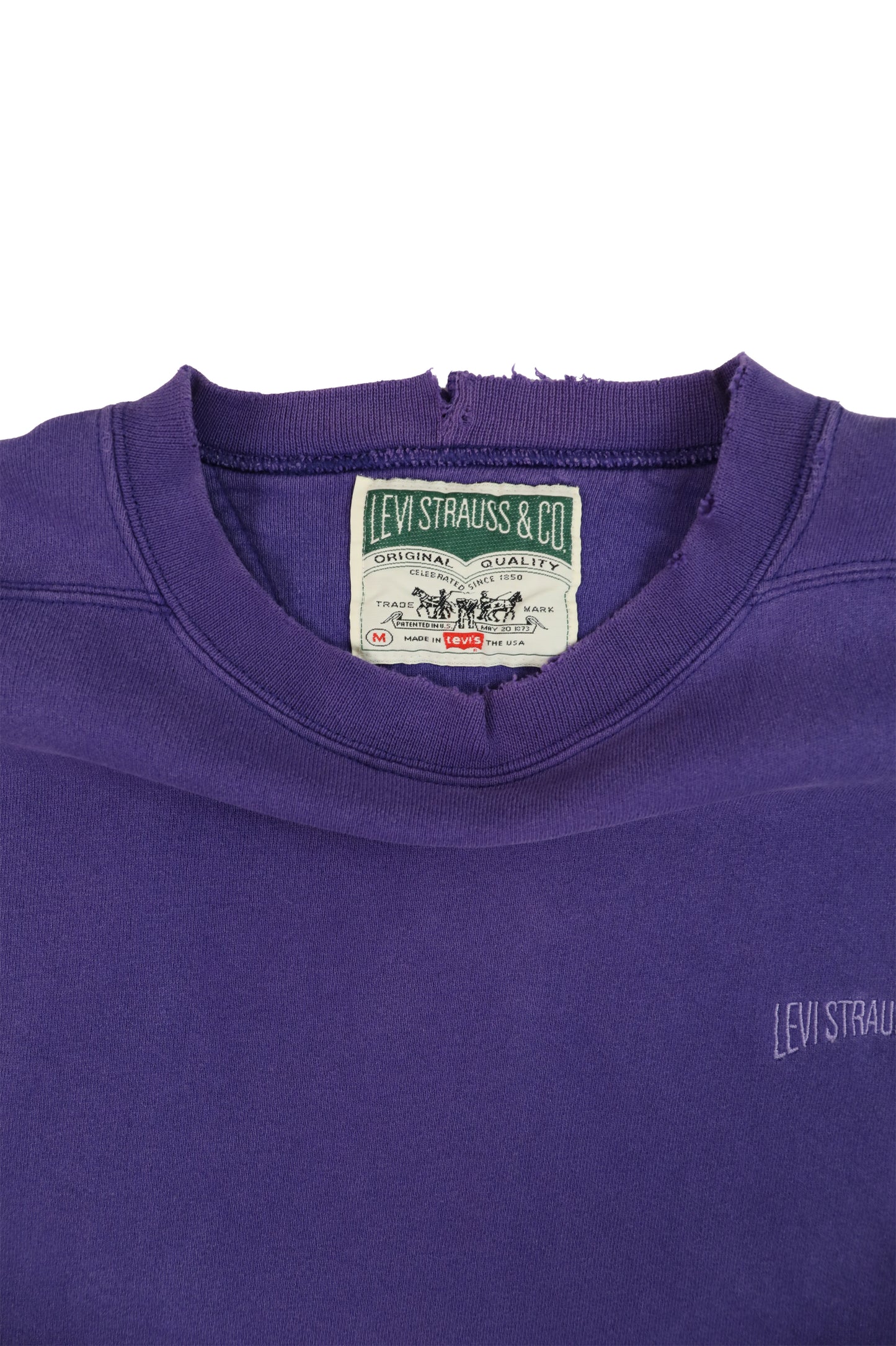 90's Levi's Purple Crewneck Sweater