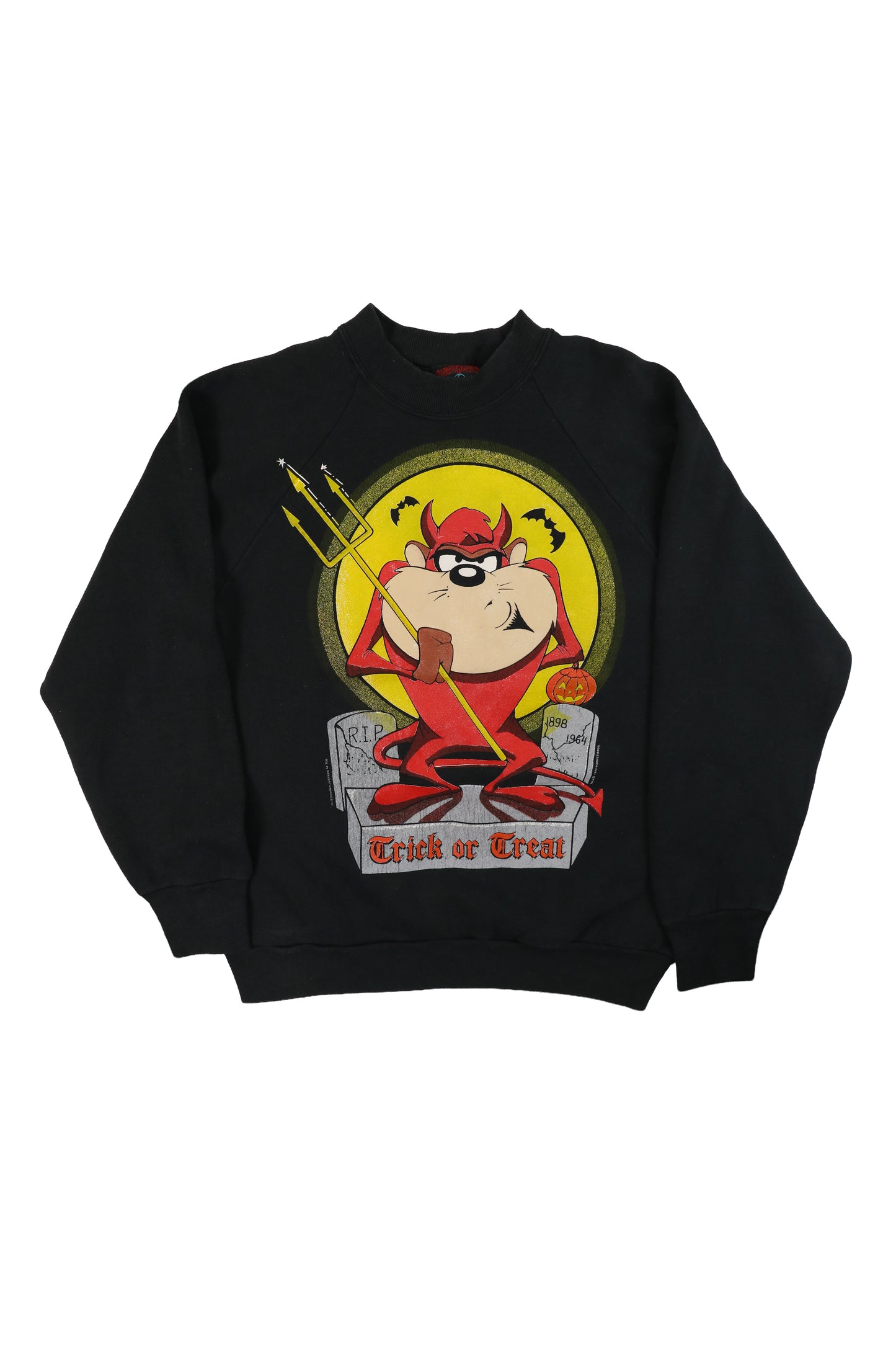 1993 Looney Tunes Taz Trick or Treat Sweater