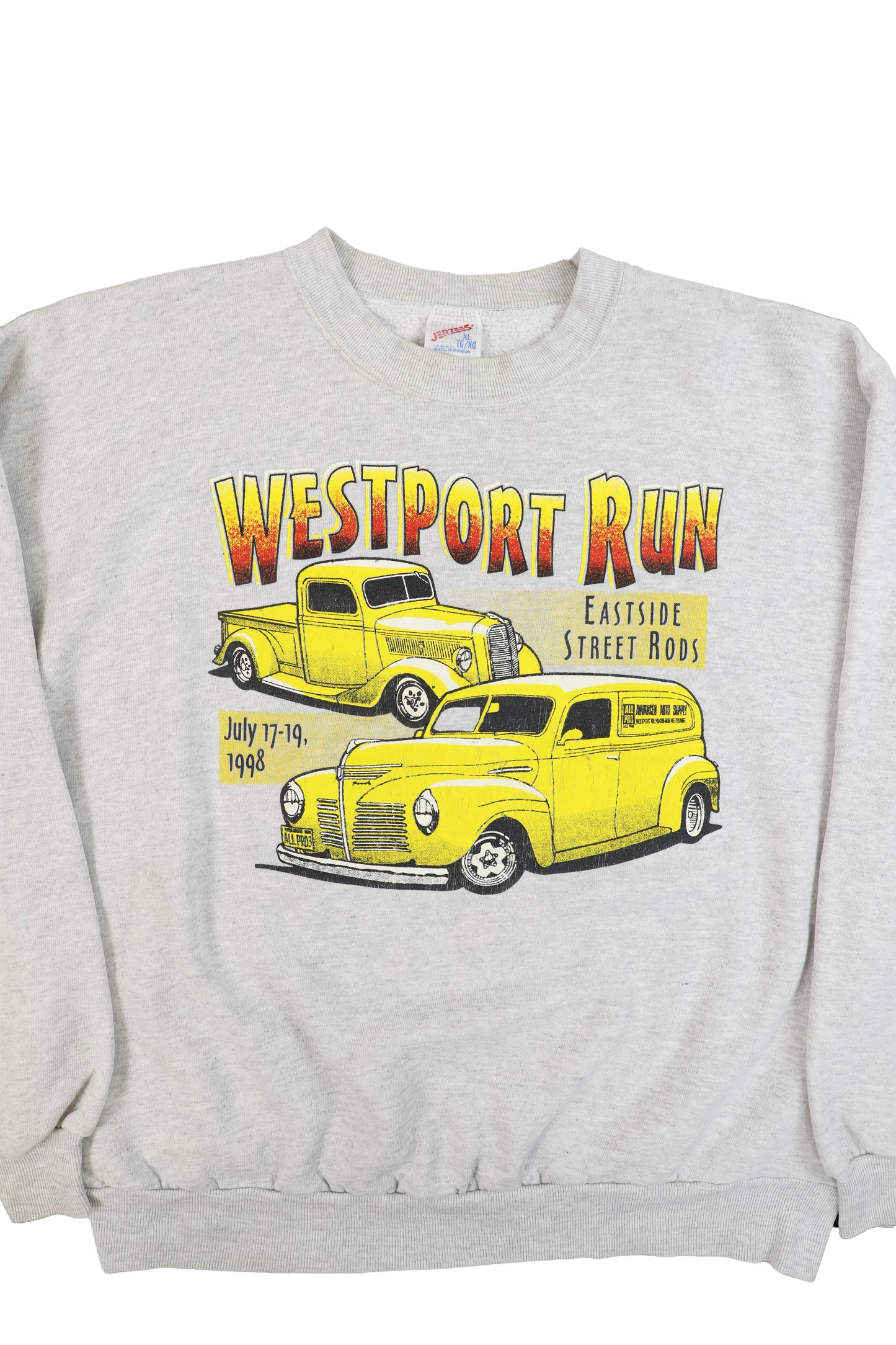 1998 Eastside Street Rods Westport Run Sweater