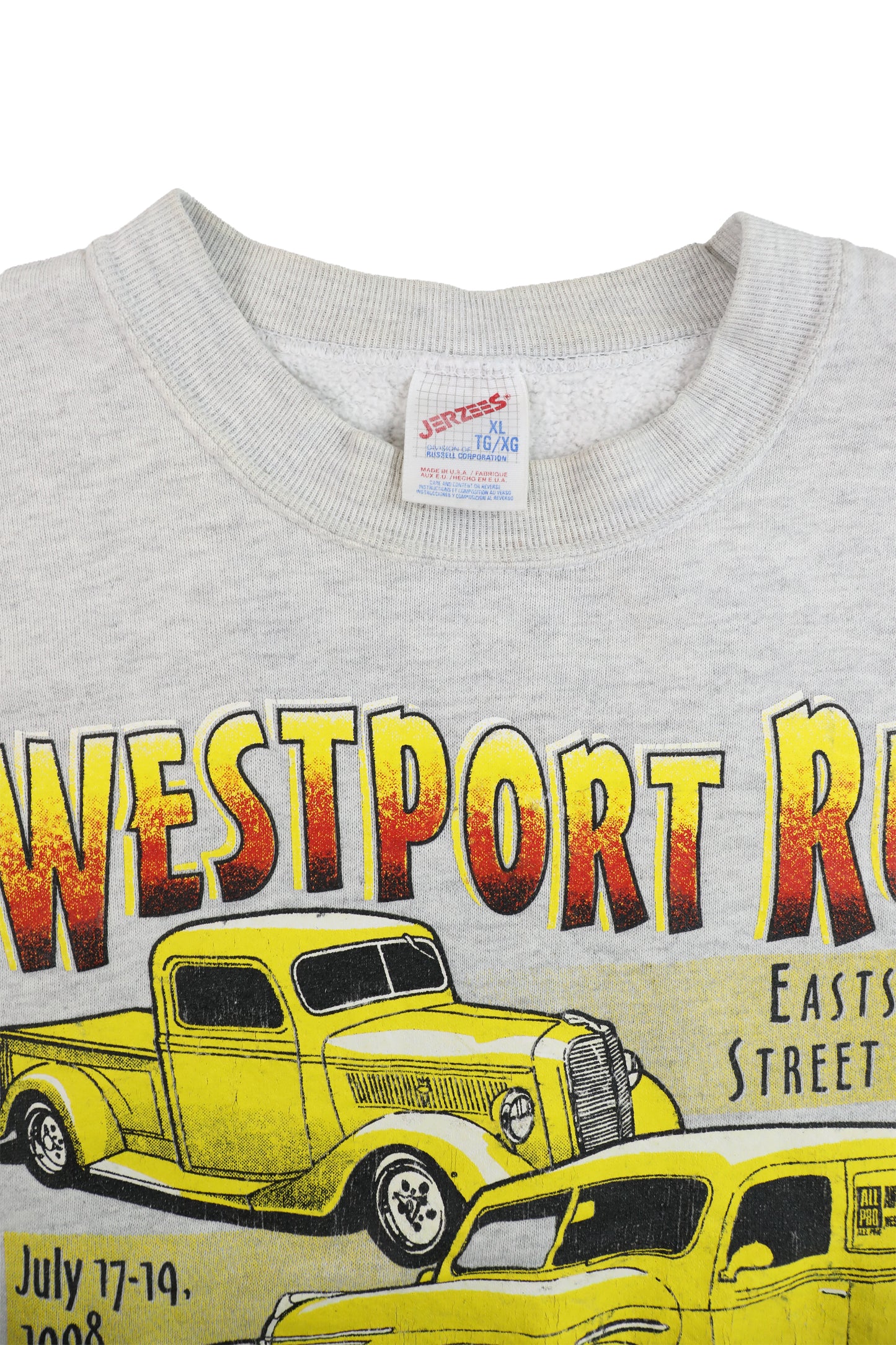 1998 Eastside Street Rods Westport Run Sweater