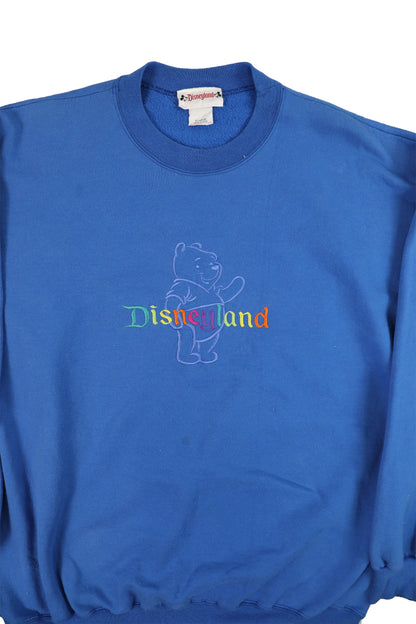 90's Disneyland Embroidered Winnie the Pooh Sweater