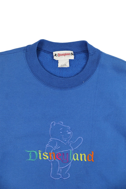 90's Disneyland Embroidered Winnie the Pooh Sweater