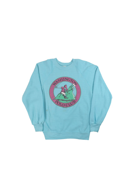 1987 Washington Polo Club Graphic Sweater