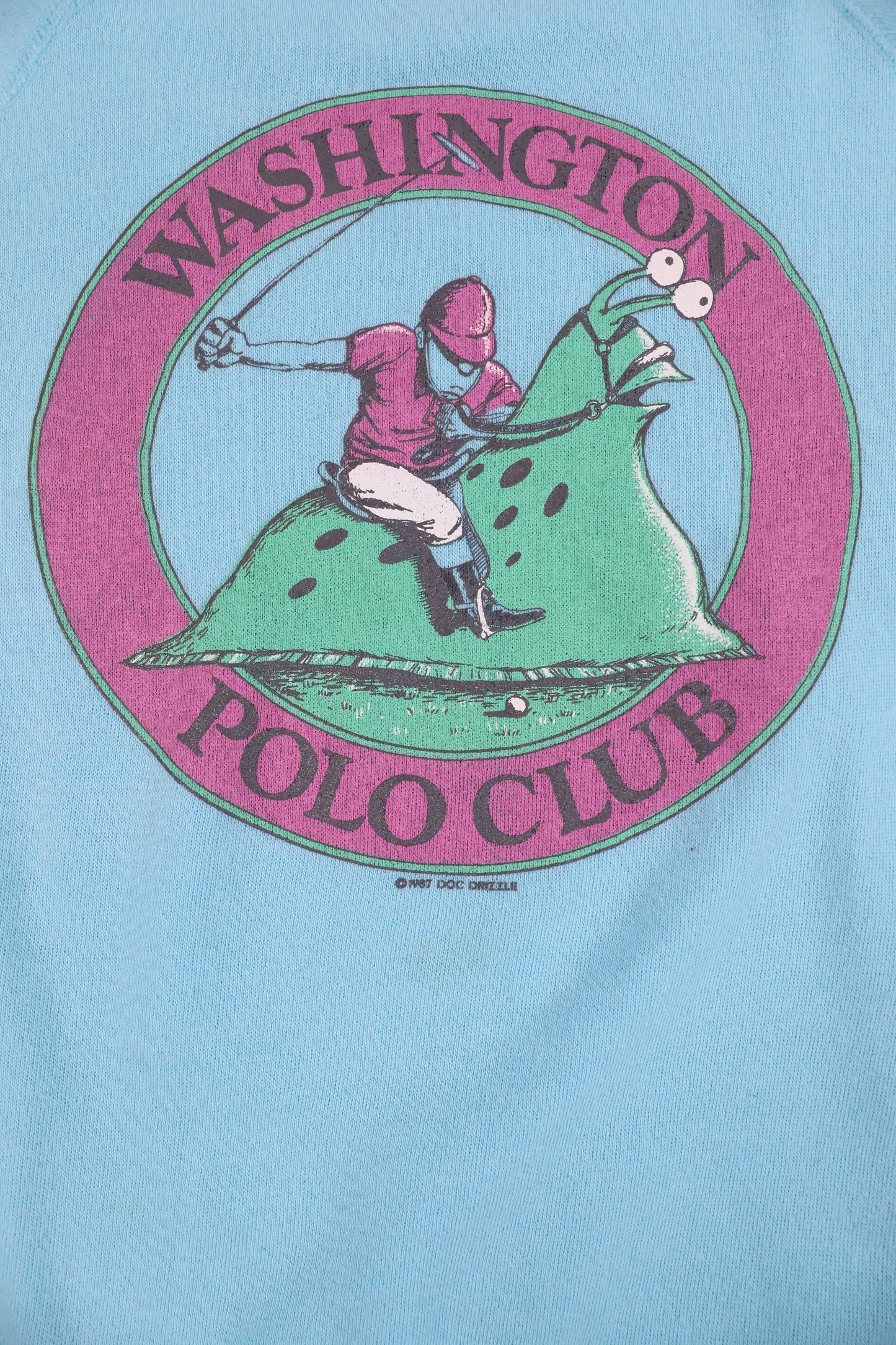 1987 Washington Polo Club Graphic Sweater