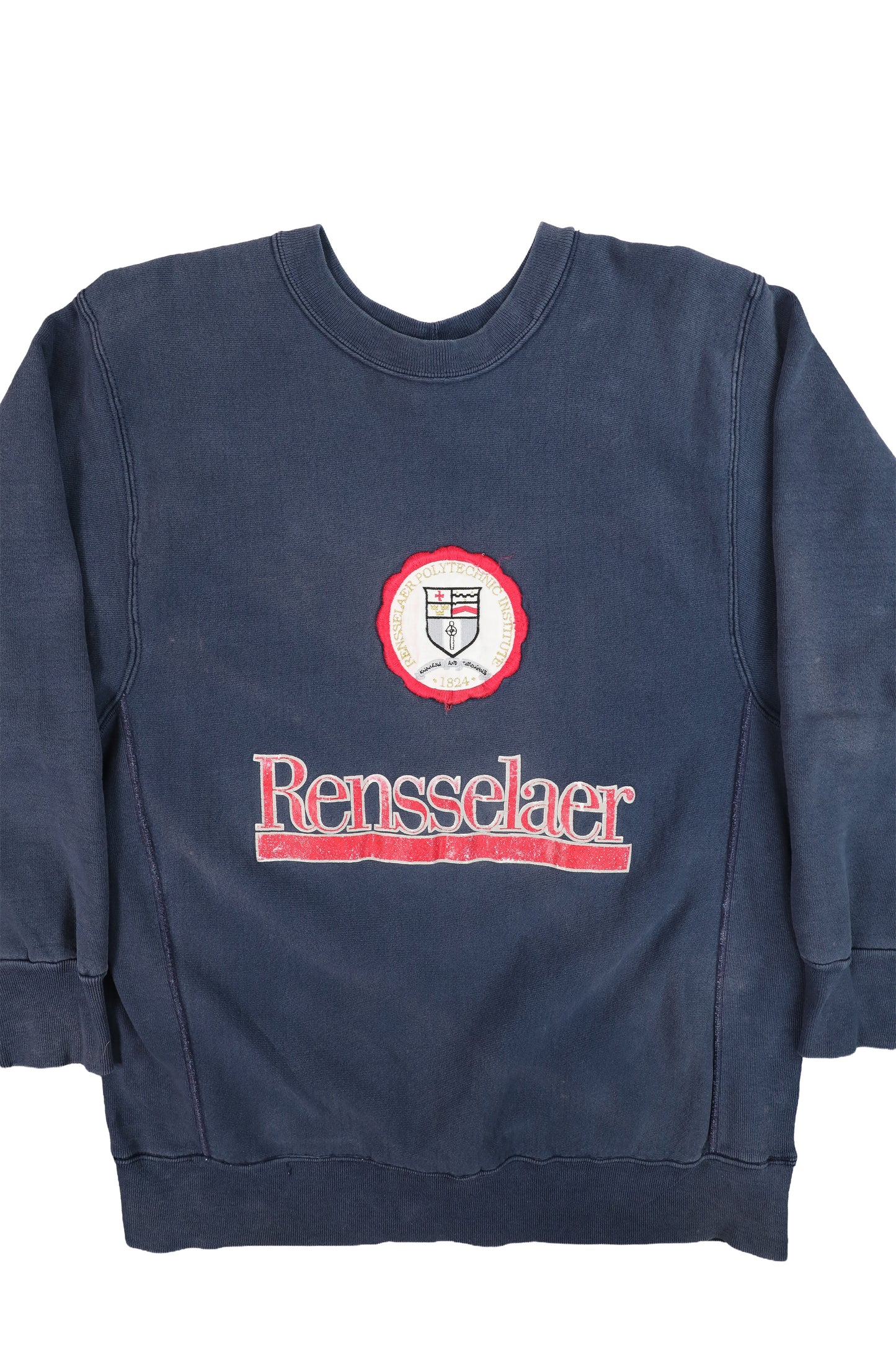 90's Rensselaer Polytechnic Institute Reverse Reave Sweater