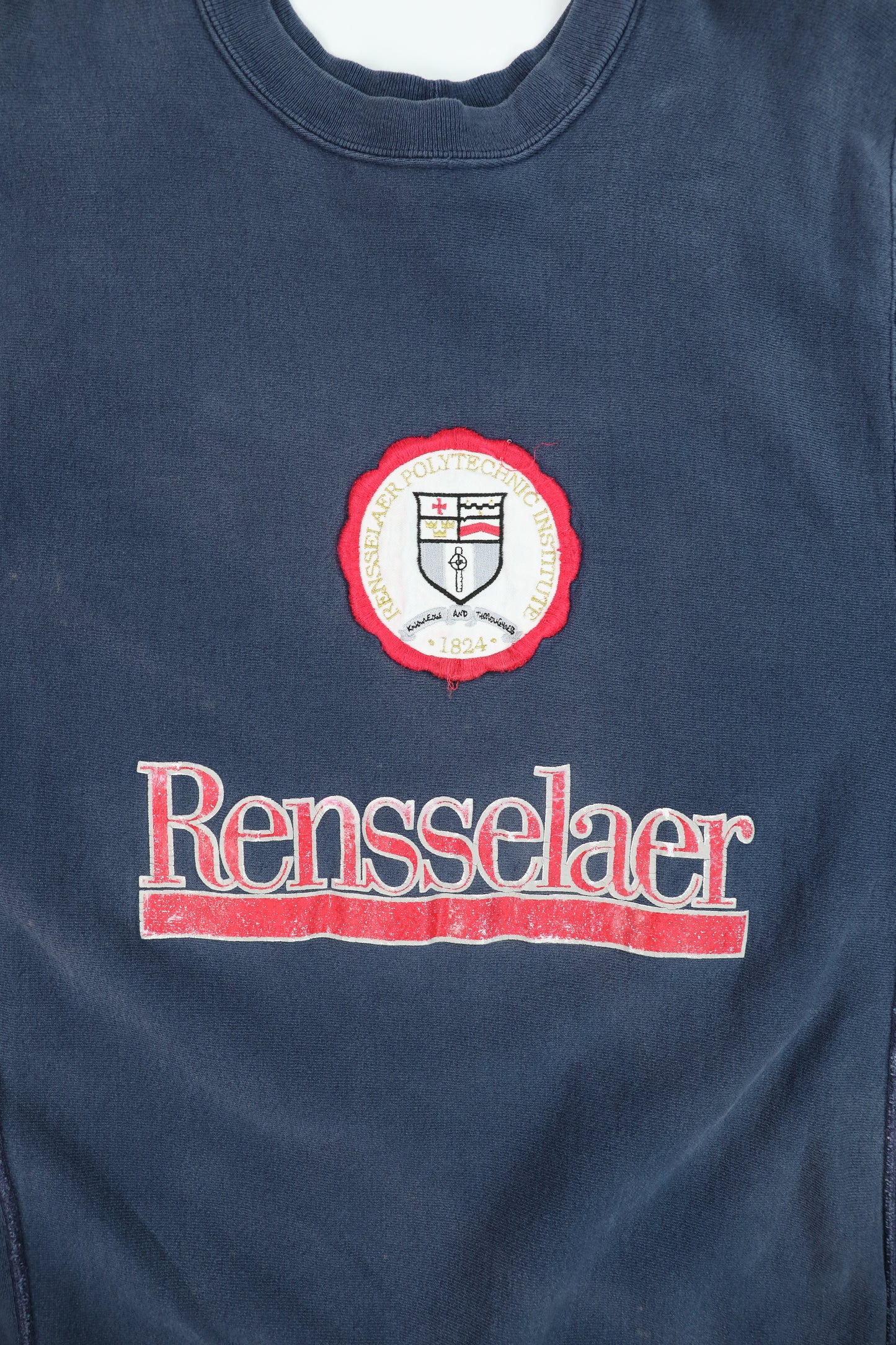 90's Rensselaer Polytechnic Institute Reverse Reave Sweater
