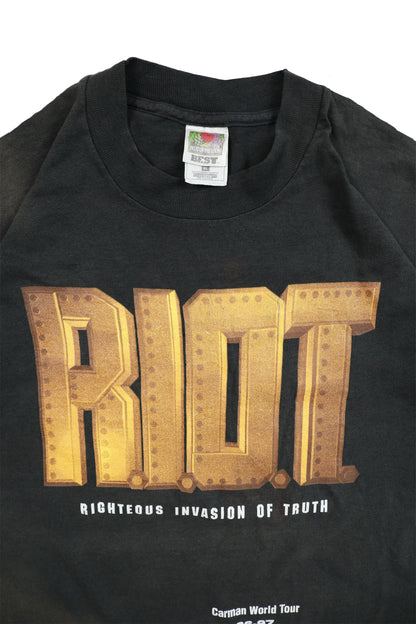 1996-1997 R.I.O.T Carman World Tour Music Tee