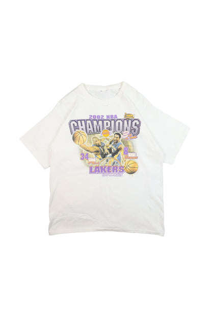 2002 NBA Final LA Lakers Champions Graphic Tee