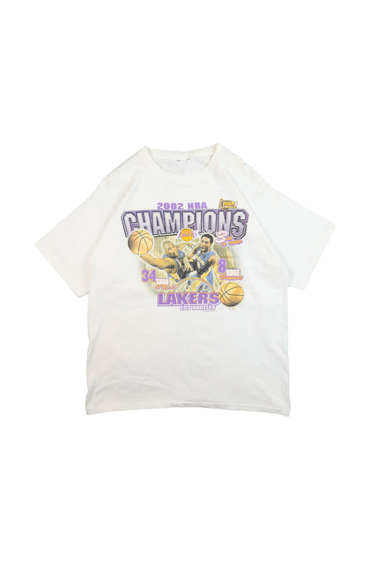 2002 NBA Final LA Lakers Champions Graphic Tee