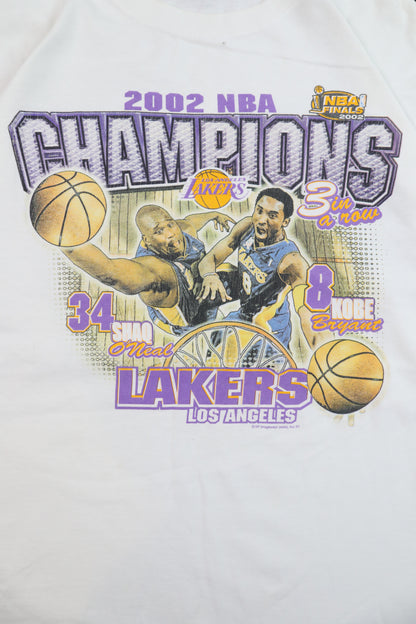 2002 NBA Final LA Lakers Champions Graphic Tee